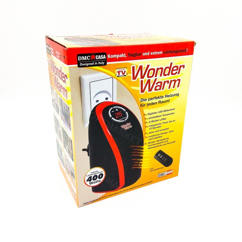 Портативный обогреватель Wonder Warm 400 Watts с пультом оптом Портативный обогреватель Wonder Warm 400 Watts с пультом оптом