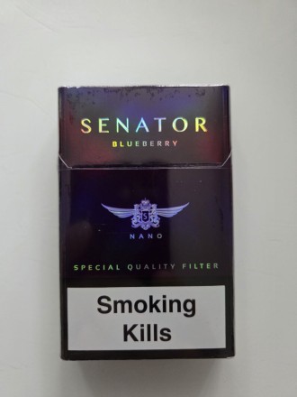 Сигареты Senator Nano Blueberry оптом 