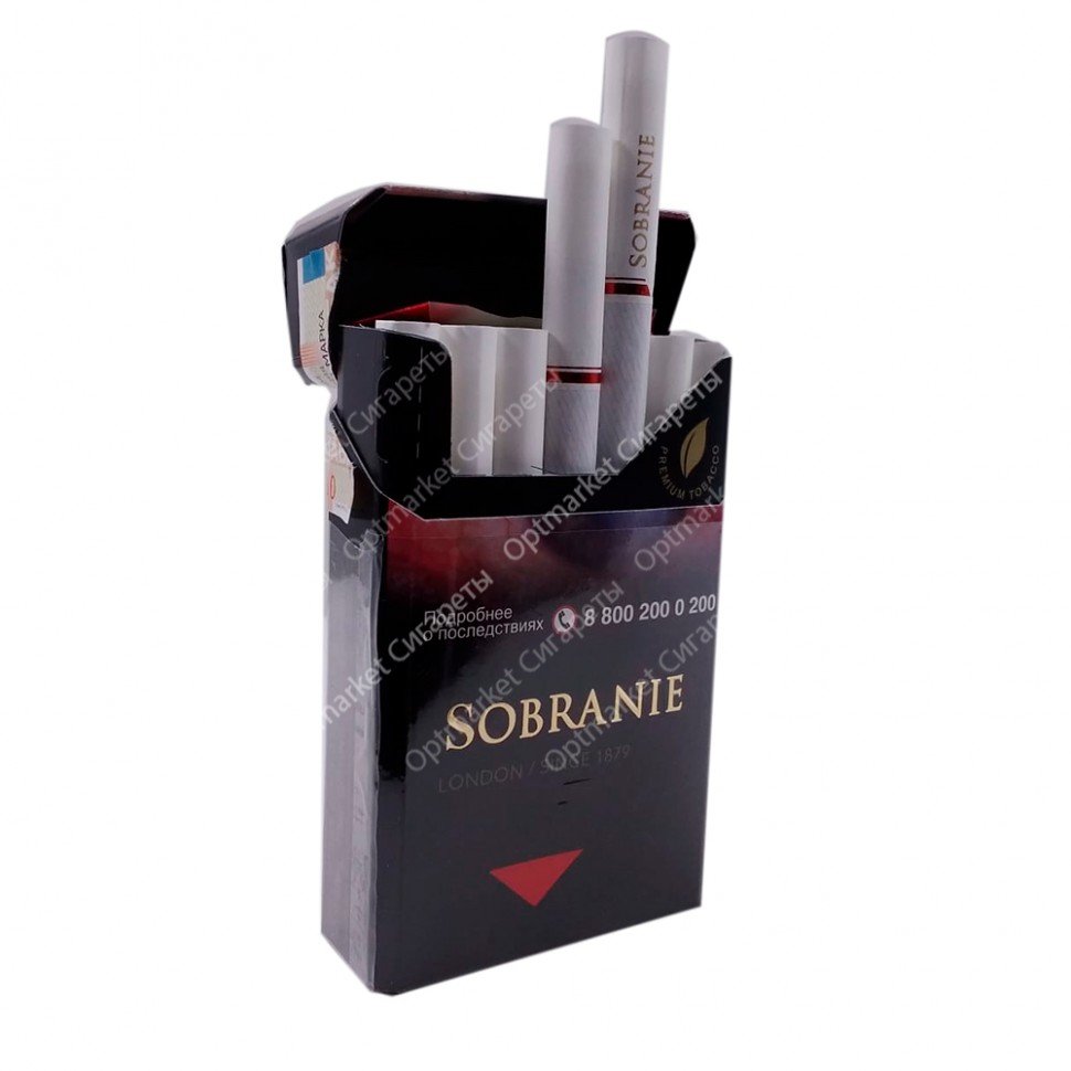 Сигареты Sobranie Black King Size оптом Сигареты Sobranie Black King Size оптом