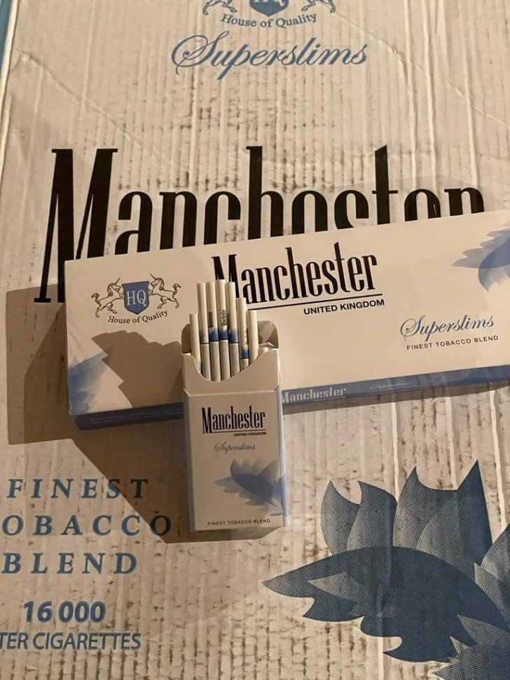 Сигареты Manchester United Kingdom Superslims оптом 