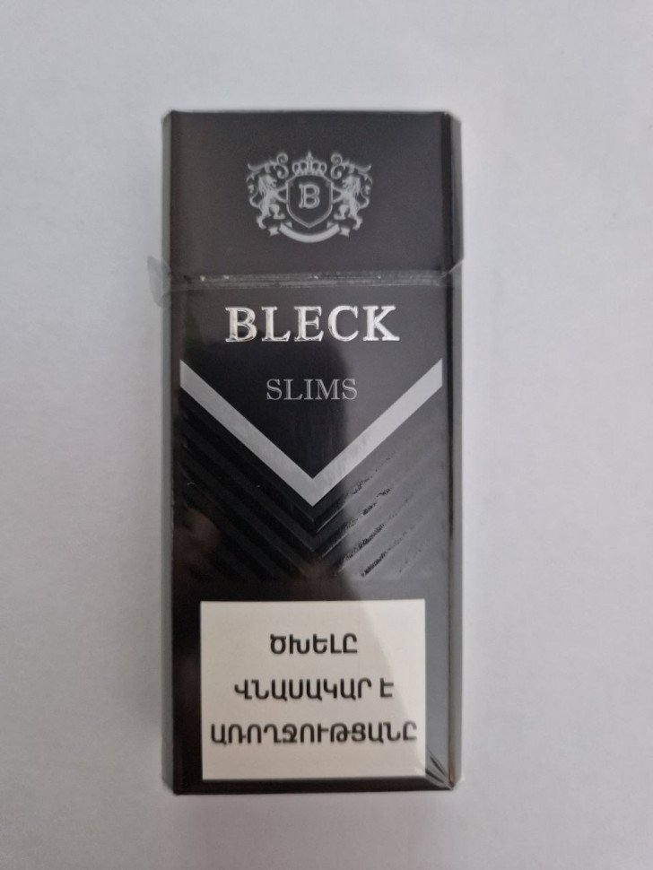 Сигареты BLECK Silver Slim 100mm оптом Сигареты BLECK Silver Slim 100mm оптом