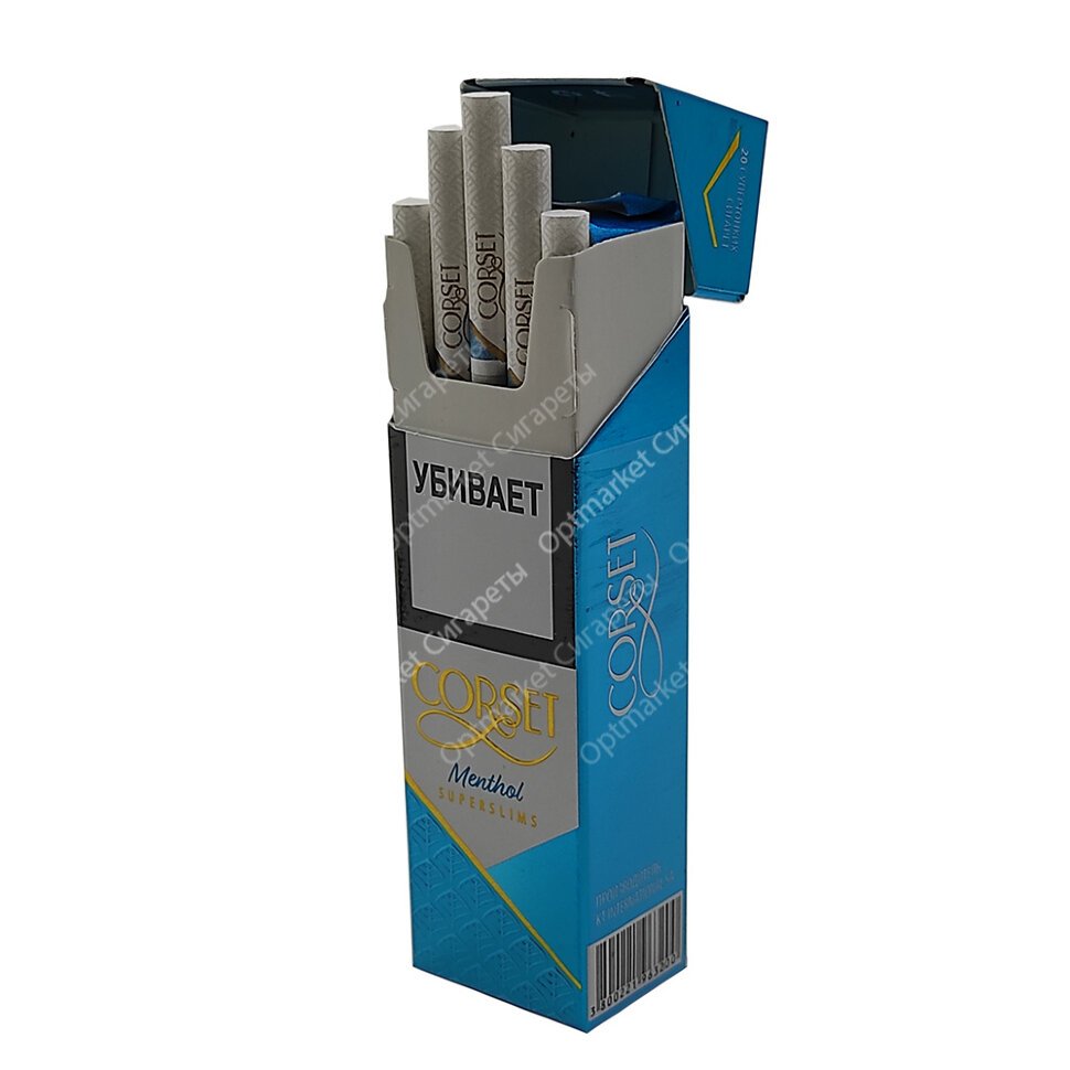 Сигареты Corset Menthol Superslims оптом Сигареты Corset Menthol Superslims оптом