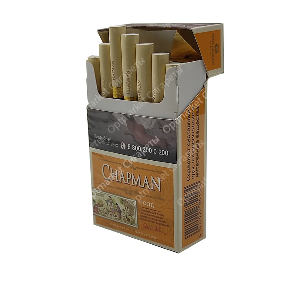 Сигареты Chapman Голд оптом Сигареты Chapman Голд оптом