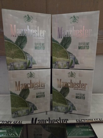 Сигареты Manchester Mojito Super Slims Оптом 