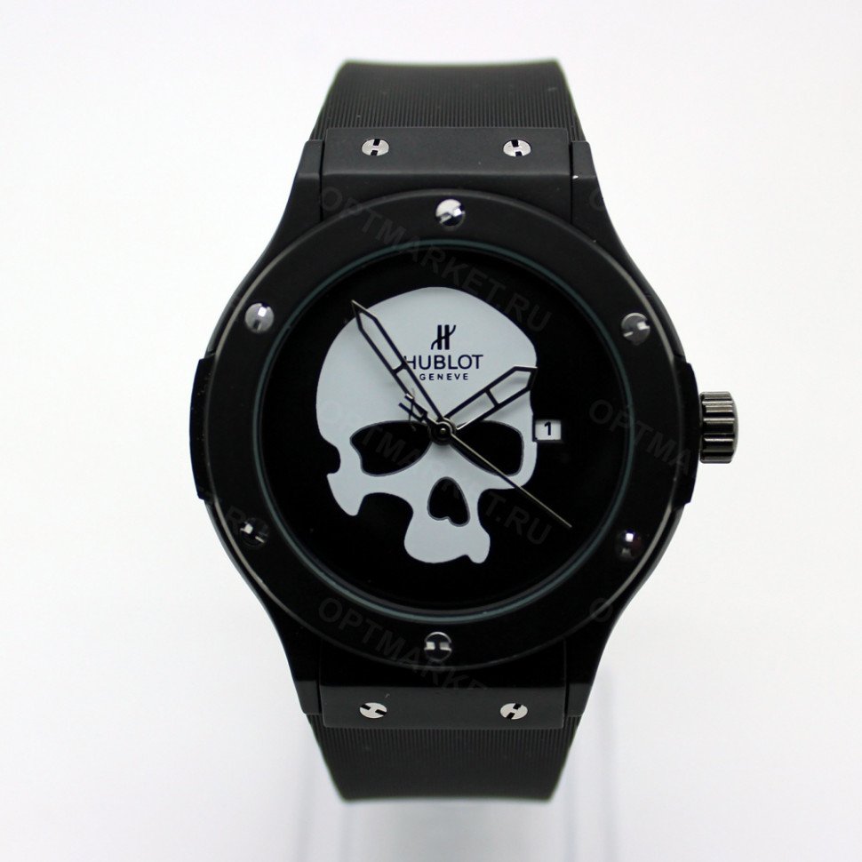 Часы Hublot Skull Bang кварцевые оптом Часы Hublot Skull Bang кварцевые оптом