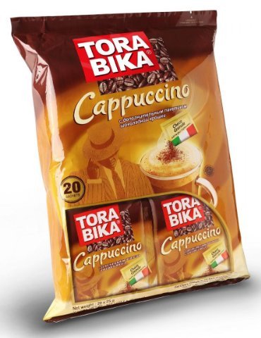 Кофе растворимый ToraBika Cappuccino 20x25г оптом Кофе растворимый ToraBika Cappuccino 20x25г оптом