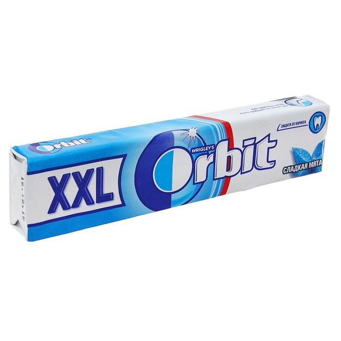 Жевательная резинка Orbit XXL Сладкая мята оптом Жевательная резинка Orbit XXL Сладкая мята оптом