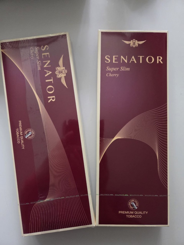 Сигареты Senator Super Slim Cherry оптом Сигареты Senator Super Slim Cherry оптом