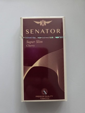 Сигареты Senator Super Slim Cherry оптом 