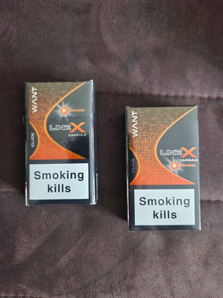 Сигареты Line X QS Orange с кнопкой оптом Сигареты Line X QS Orange с кнопкой оптом