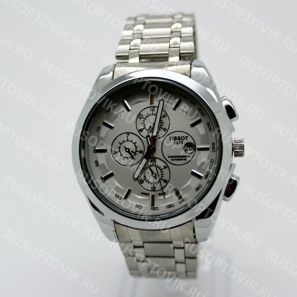 Часы Tissot 1853 кварцевые с металлическим браслетом оптом Часы Tissot 1853 кварцевые с металлическим браслетом оптом