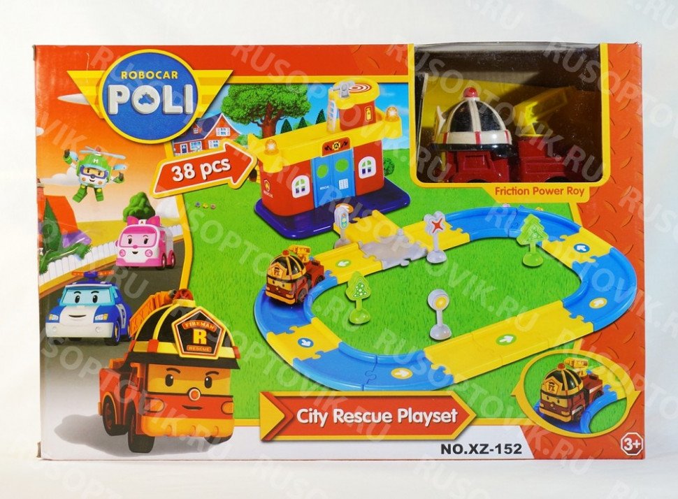 Игровой набор Robocar Poli City Rescua оптом Игровой набор Robocar Poli City Rescua оптом