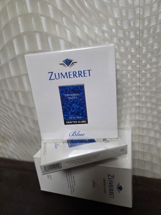 Сигареты Zumerret CRAFTED SLIMS Blue оптом  