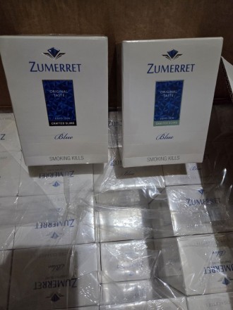Сигареты Zumerret CRAFTED SLIMS Blue оптом  