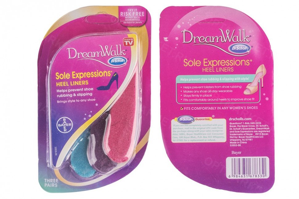 Гелевые стельки для обуви Dr. Scholl`s DreamWalk для каблуков оптом Гелевые стельки для обуви Dr. Scholl`s DreamWalk для каблуков оптом