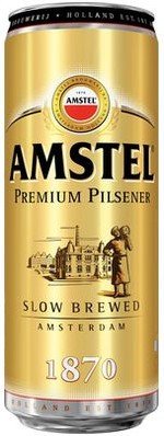 Пиво светлое Amstel в банке 4.5% 0.5л оптом Пиво светлое Amstel в банке 4.5% 0.5л оптом