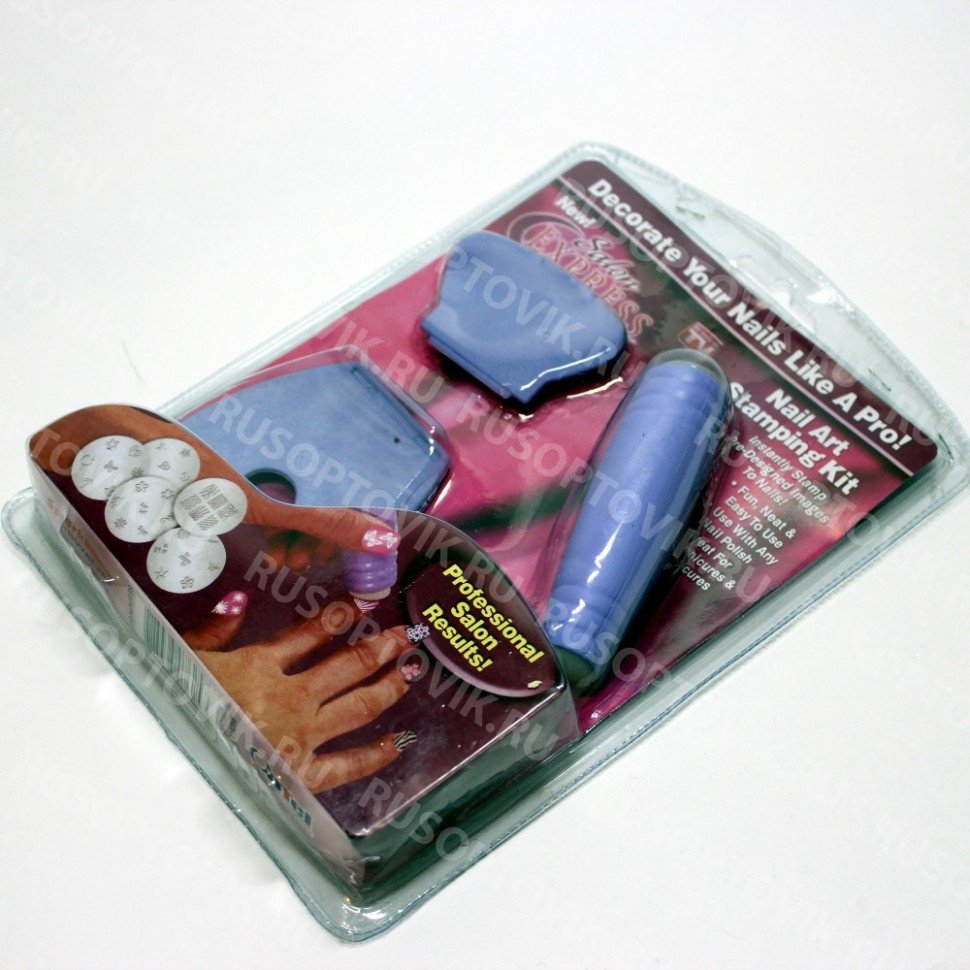 Набор для нейл арта Salon EXPRESS Nail Art Stamping Kit оптом Набор для нейл арта Salon EXPRESS Nail Art Stamping Kit оптом