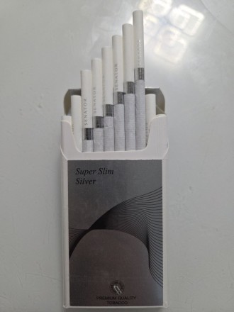 Сигареты Senator Silver Super Slim оптом   
