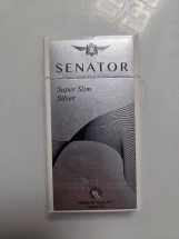 Сигареты Senator Silver Super Slim оптом  