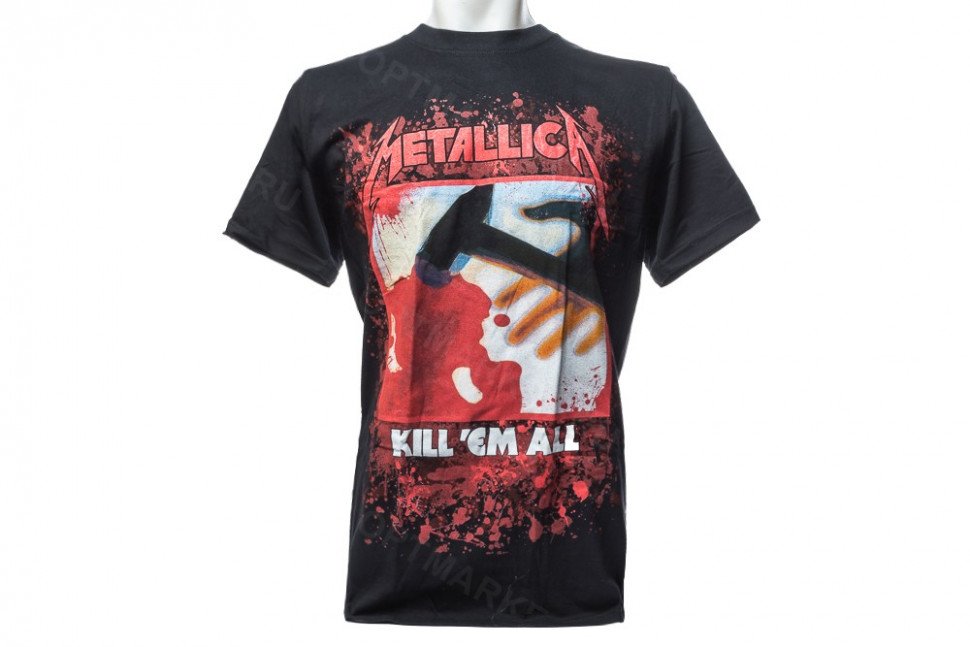 Футболка Metallica «Kill ’Em All» оптом Футболка Metallica «Kill ’Em All» оптом
