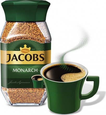 Кофе растворимый Jacobs Monarch 47,5 г оптом 