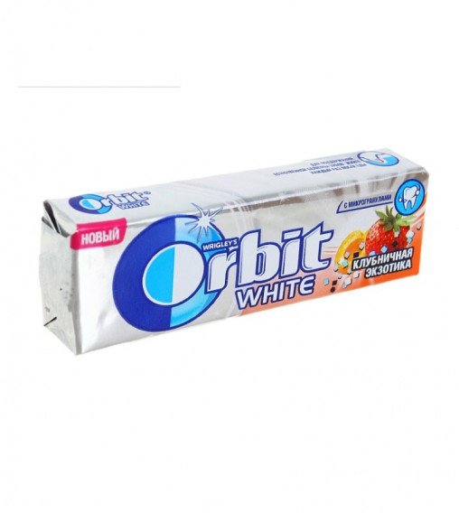Жевательная резинка Orbit Клубничная Экзотика оптом Жевательная резинка Orbit Клубничная Экзотика оптом