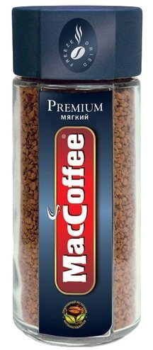 Кофе растворимый MacCoffee Premium в стеклянной банке 100г оптом Кофе растворимый MacCoffee Premium в стеклянной банке 100г оптом