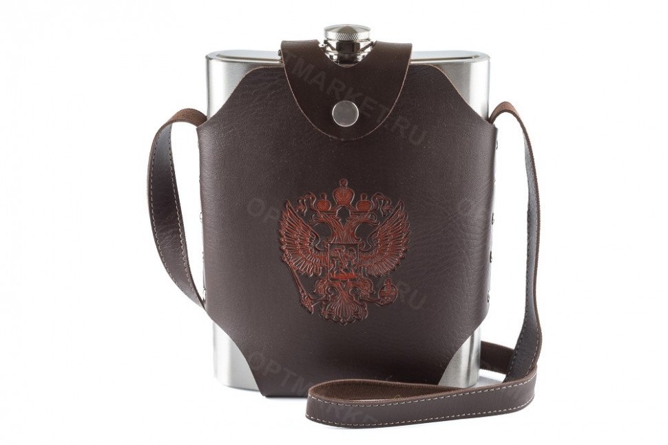 Фляга Guotai Hip flask 48oz в чехле оптом Фляга Guotai Hip flask 48oz в чехле оптом