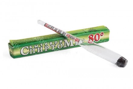 Бытовой спиртомер 80° оптом 
