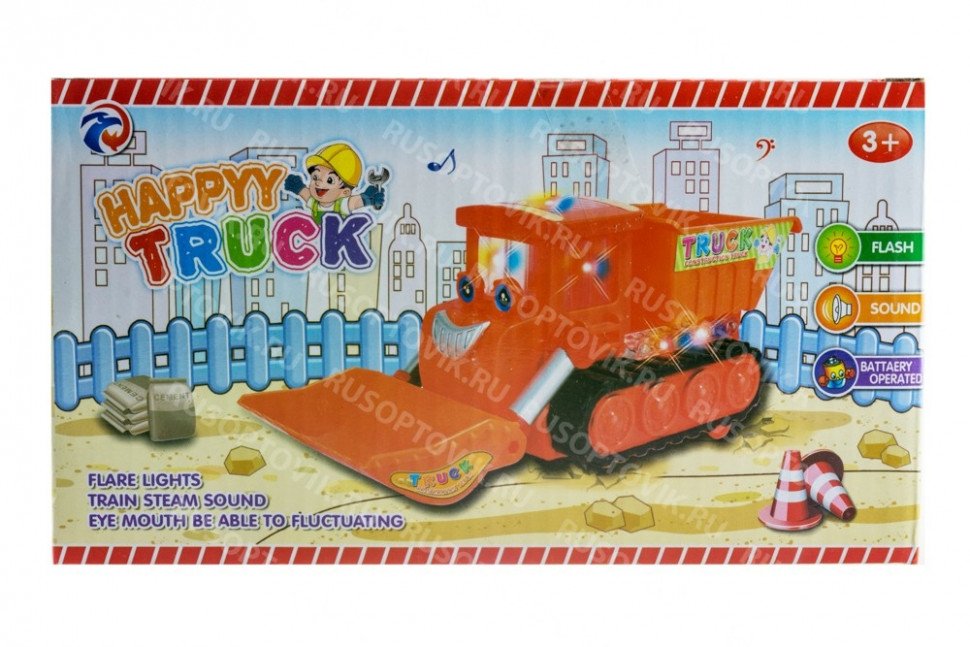 Игрушечный трактор Happy Truck оптом Игрушечный трактор Happy Truck оптом