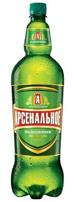 Пиво светлое Арсенальное Традиционное 4.7% 1.5л оптом Пиво светлое Арсенальное Традиционное 4.7% 1.5л оптом