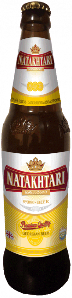Пиво светлое Natakhtari 5% 0.5л оптом 
