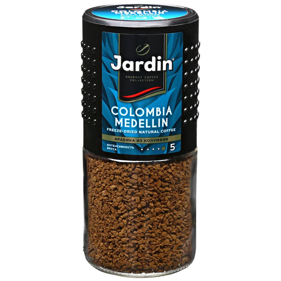 Кофе растворимый Jardin Colombia Medellin 95 г оптом Кофе растворимый Jardin Colombia Medellin 95 г оптом