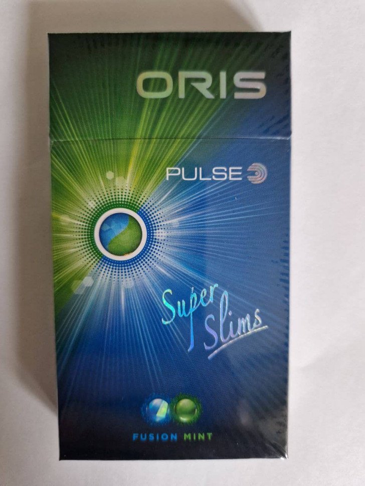 Сигареты Oris Fusion mint (2 кнопки) Superslims оптом Сигареты Oris Fusion mint (2 кнопки) Superslims оптом