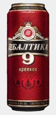 Пиво светлое Балтика 9 в банке 8% 0.5л оптом Пиво светлое Балтика 9 в банке 8% 0.5л оптом