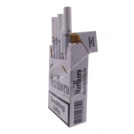 Сигареты Marlboro Gold Lights duty free оптом 