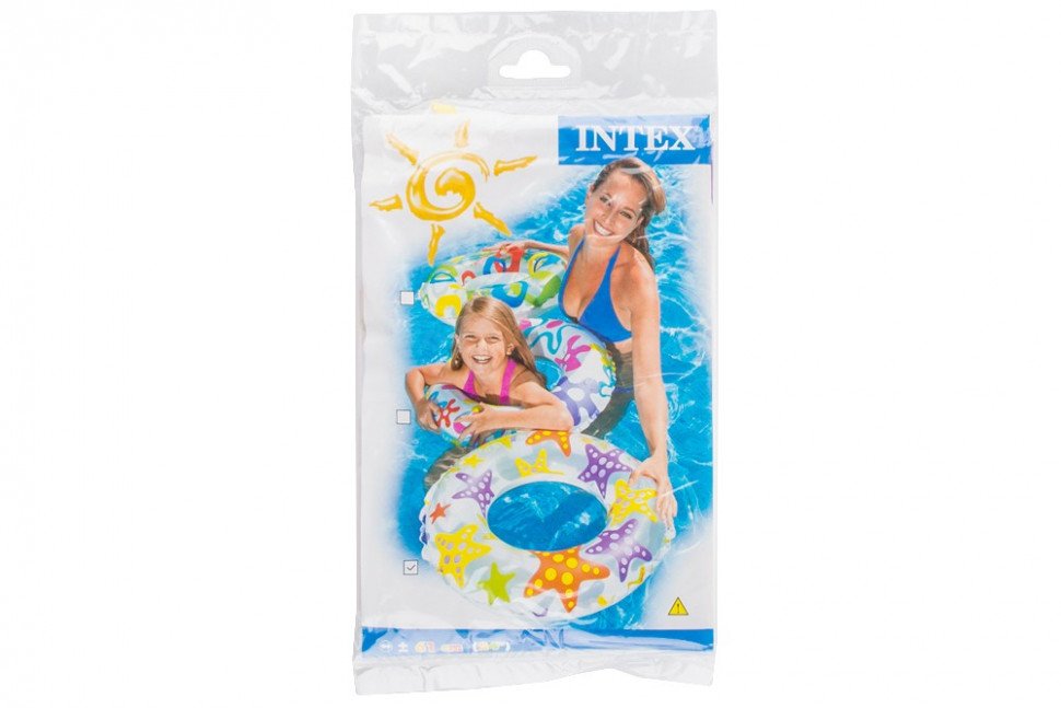 Надувной круг "Lively Print" Intex оптом Надувной круг "Lively Print" Intex оптом