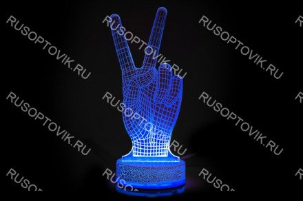 Светильник с 3D-эффектом оптом 