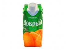Нектар Добрый апельсин с мякотью 0,33 л оптом