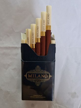 Сигареты Milano VENTO QS (блок слюда) оптом 