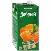 Нектар Добрый Апельсин с мякотью 2 л оптом