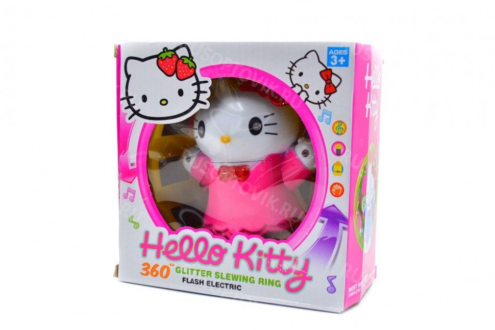 Hello Kitty Glitter Slewing Ring 360 оптом Hello Kitty Glitter Slewing Ring 360 оптом