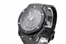 Часы HUBLOT диаметр 4,5 см с 2-мя циферблатами оптом