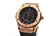 Часы HUBLOT диаметр 4,5 см с 2-мя циферблатами оптом