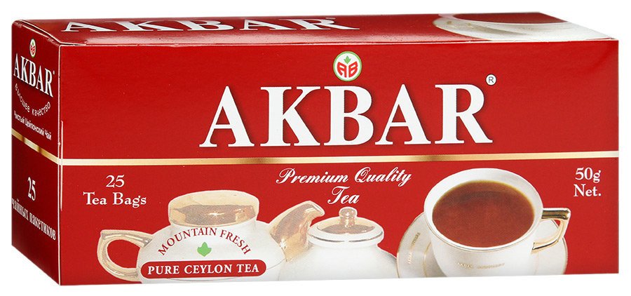 Чай Akbar черный байховый цейлонский 25 пак 2 г оптом Чай Akbar черный байховый цейлонский 25 пак 2 г оптом