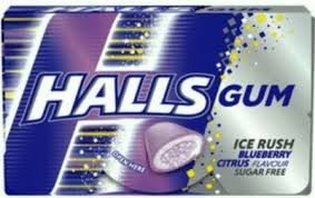 Жевательная резинка Halls Голубика оптом Жевательная резинка Halls Голубика оптом