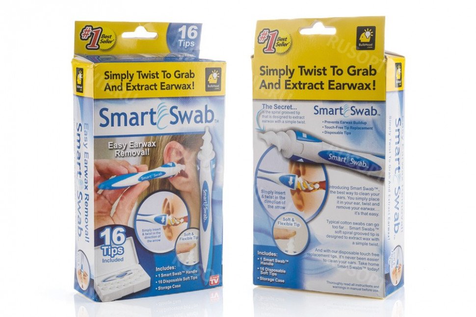 Система для очистки ушей Smart Swab оптом Система для очистки ушей Smart Swab оптом
