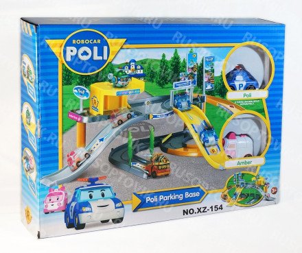 Игровой набор &quot;Poli Parking Base&quot; NO.XZ-154 оптом 