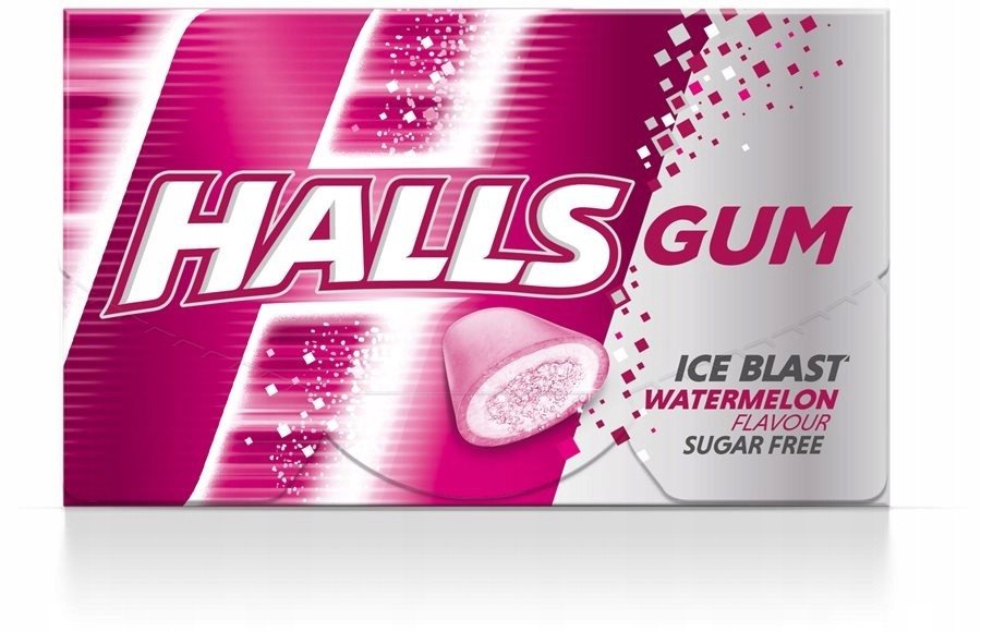 Жевательная резинка Halls Арбуз оптом Жевательная резинка Halls Арбуз оптом
