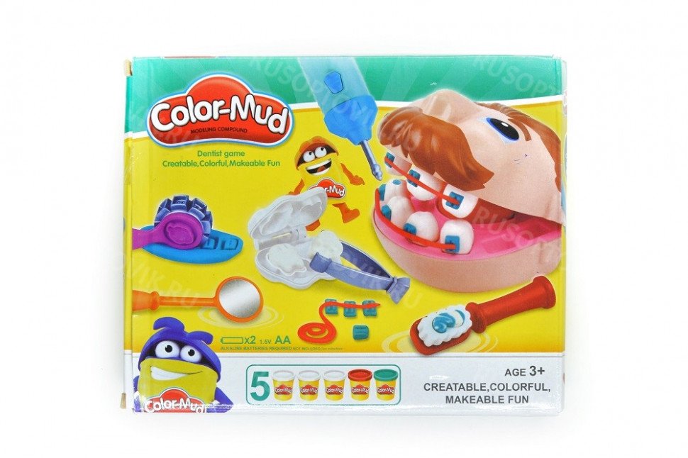 Набор Стоматолог Color Mud оптом Набор Стоматолог Color Mud оптом